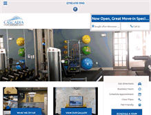 Tablet Screenshot of cascadiaapartments.com